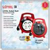 Gambar LOYAL Kabel Roll LY-109SK PANJANG KABEL 6.5M + SAKLAR INDIKATOR (SNI) - LY-109 dari MiFa Official Store Jakarta Utara 1 Tokopedia