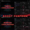 Gambar Custom Turbo Cooling Pad Laptop 8.000 RPM Coolingpad Fan pendingin - SILENT 5000rpm dari Unique Official Store Kota Cirebon 3 Tokopedia