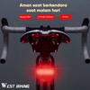 Gambar Lampu Sepeda Belakang LED Rechargeable West Biking Lampu Sepeda Mini dari West Biking Indonesia Jakarta Utara 3 Tokopedia