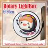 Gambar Slimlite Capsule Light Round Flat 50 Rotary + Printing dari SLIMLITE Kota Surabaya 1 Tokopedia