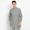 Gambar Baju Koko Kurta Pria Salman - Toraformen Lengan Panjang Premium Katun - Grey, M dari emikoawa Jakarta Utara 12 Tokopedia