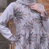 Gambar Baju Batik Blouse Kombinasi Motif Soft Abu Silver Kombinasi Terbaru - Abu-abu, M dari SANTY-COLLECTION Kota Pekalongan 6 Tokopedia