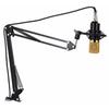 Gambar Paket Standart Microphone BM-800 / BM800 with Adjustable Arm Stand - Black Gold dari Avelioo Jakarta Selatan 5 Tokopedia