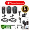 Gambar SARAMONIC Blink500 B2(TX+TX+RX) Dual-Channel Wireless Microphone dari Focus Nusantara Jakarta Pusat 1 Tokopedia