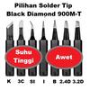 Gambar Mata Solder 900M Satuan Tip Head Awet Black Diamond for 936 936A 908S - 900M-T-SI dari mirorim Kota Bekasi 1 Tokopedia