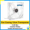 Gambar Fan 12cm Transparan Lampu dari Artica Computer Jakarta Pusat 1 Tokopedia