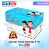 Gambar ONEMED - Masker Anak Earloop 3 Ply | Masker Medis Anak | Surgical Mask - Assorted/Animal dari INTI MEDIKA STORE 5 Tokopedia
