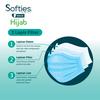 Gambar SOFTIES - Masker Headloop 3 Ply | Daily Mask | Masker Jilbab Isi 5 Pcs dari INTI MEDIKA STORE Kota Bandung 3 Tokopedia