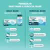 Gambar SOFTIES - Masker Headloop 3 Ply | Daily Mask | Masker Jilbab Isi 5 Pcs dari INTI MEDIKA STORE Kota Bandung 4 Tokopedia