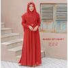 Gambar 3 TIGA - MAYRA SET SYARI / Gamis Plus Kerudung / Gamis Plus Jilbab - merah cabe, M dari 3 TIGA STORE Kota Bandung 2 Tokopedia
