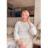Gambar Levina Top by Stay Fancy / Blouse Murah / Blouse Korean - Merah Muda dari Stancyco Kota Depok 5 Tokopedia
