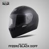 Gambar PAKET GANTENG FFZERO BLACK DOFF + VISOR + SPOILER GPR - M, VISOR DARKSMOKE dari RSV Helmet Official Kota Bandung 4 Tokopedia