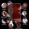 Gambar Pintu Kamar / Pintu Utama BAJA JBS FORTRESS 90x210 -- FORT 90.11 - Teak Brown, BUKAAN KANAN dari Hong Shop ID Kota Bekasi 3 Tokopedia