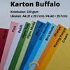 Gambar karton buffalo tebal ukuran A4/F4 220gsm - A4 dari pelangi pemuda Jakarta Timur 1 Tokopedia