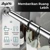 Gambar Dejavu Tiang Gorden Fleksibel Pipa Gantungan Besi Serbaguna HRD108 - 35 Cm dari Dejavu Official Kota Tangerang 2 Tokopedia