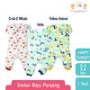 Gambar LIBBY (1 STEL) Stelan Baju Panjang Newborn Happy Forest - Hello, 3-6 Bulan dari Libby Baby Official Shop Jakarta Barat 1 Tokopedia