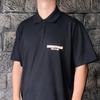 Gambar Polo ESSENTIALS Text Logo Black Polo Shirt 100% ORIGINAL dari HYPESNEAKER.ID Kota Salatiga 5 Tokopedia