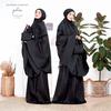 Gambar MUKENA DEWASA TRAVELING PARASIT POLOS HITAM dari Pusat Mukena Indonesia Kota Tasikmalaya 1 Tokopedia