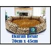 Gambar Tempat tidur kucing/Anjing/Warm Bed/Bantal Kucing/Pet Bed Ukuran Besar - Leopard dari JAYA BERKAH QUEEN Jakarta Barat 3 Tokopedia