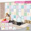 Gambar Bright Crown Wallpaper Stiker Dapur Murah Anti air / Minyak/Api /3 UK - YY 02, 60X100CM dari Bright Crown Official Kota Tangerang 2 Tokopedia