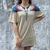 Gambar Baju MARCELON BURLON Wings Multicolor Beige Cream Tshirt 100% ORIGINAL dari HYPESNEAKER.ID Kota Salatiga 4 Tokopedia