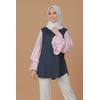 Gambar LENORA BLOUSE NAVY - SM dari SimplyMiiOfficial Kota Malang 1 Tokopedia