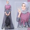 Gambar Gamis Anak Tanggung Mamanda Saleha Series Lebaran Size gamis remaja - grey-dusty dari ARINDHA JAYA KONVEKSI Kota Bandung 1 Tokopedia