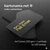 Gambar Kartu Nama Foil / Hot Print - Cetak 1 Sisi, Sudut Lancip dari Kartu Nama Indonesia Jakarta Selatan 1 Tokopedia