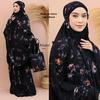 Gambar TERBARU Mukena Bali Dewasa Tie Dye Mukena Alusa Haiva Jumbo - Hitam dari Laily Bali Kota Denpasar 9 Tokopedia