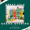 Gambar Ready Stock Magnet tiles, magnetic tiles 100pcs dari kiddosia Jakarta Utara 5 Tokopedia