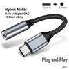 Gambar Type C to 3.5 mm Audio Jack Connector Converter Adapter Digital Chip dari MAXI BSG OFFICIAL Kab. Tangerang 1 Tokopedia