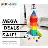 Gambar Ready Stock Magnet tiles, magnetic tiles 100pcs dari kiddosia Jakarta Utara 1 Tokopedia