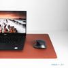 Gambar Desk Mat Mouse Pad Besar 40x80cm Fiber Leather Kulit Hitam & Cokelat - Midnight Black dari Press Play Jakarta Utara 3 Tokopedia