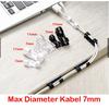 Gambar 20 pcs Klem Kabel Dengan Perekat 3M / Cable Clamp Organizer - CF05 dari audiopan Jakarta Utara 1 Tokopedia