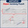 Gambar DEPAN Kandang Puyuh Kawat Galvanise Artupic HANYA DEPAN SAJA dari Artupic Peralatan Peternakan PT Kota Tangerang Selatan 2 Tokopedia