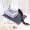 Gambar EVA DOUBLE LAYER CAT LITTER MAT 55*75cm - KESET PASIR KUCING - BLACK dari arthacat.id Kota Tangerang 5 Tokopedia