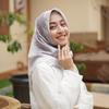 Gambar Scarf Kerudung Kaea Flowery Spade Soft Grey dari Kaea Scarf Official Kab. Bekasi 3 Tokopedia