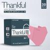 Gambar Masker Thankful Duckbill 4 Ply Medis- 3D Mask Isi 30 - Merah Muda dari Lestari Jaya 37 Kota Makassar 1 Tokopedia