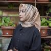 Gambar Scarf Kerudung Kaea Stripes Code Warm Tan dari Kaea Scarf Official Kab. Bekasi 1 Tokopedia