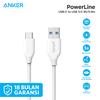 Gambar ORIGINAL Cable Anker Powerline USB C to USB 3.0 3ft/0.9m - A8163 - Putih dari IOT Official Shop 1 Tokopedia