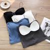 Gambar Bra Shop-Tanktop BS 059 Tanktop Bra Import dengan Cup BH Singlet - Biru dari Bra Shop 118 Kab. Tangerang 3 Tokopedia