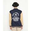 Gambar Outerwear Erigo Varsity Jacket Mauve Fleece Navy - S dari Erigo Official Kab. Tangerang 3 Tokopedia