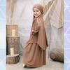 Gambar French Khimar Fatimah set by Luthfia kids - Cokelat, S dari Luthfi Luthfia Official Kota Cimahi 1 Tokopedia