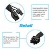 Gambar KABEL MODULAR PCIE 8 PIN TO 8 (6+2) PIN DUAL PREMIUM QUALITY dari Dadod Jakarta Timur 4 Tokopedia
