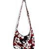Gambar Tas Slempang Bali Motif Bunga Bahan Canvas - merah-hitam dari ATK MBS Kota Bekasi 3 Tokopedia