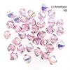 Gambar Swarovski Bicone 5mm Light Amethyst AB Ungu Muda - Payet Jahit - Lt Amethyst dari Cutteristic Jakarta Selatan 2 Tokopedia