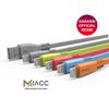 Gambar Kabel Data Vivan CSL100S Lightning Iphone 5 6 7 8 X 2.1A Fast Charging - Hijau dari miacc Kota Bandung 1 Tokopedia