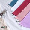 Gambar Pashmina Instant NUNA - Winonamodest dilengkapi lubang masker - Hitam dari winonamodest Jakarta Timur 4 Tokopedia