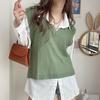 Gambar KANI VEST KNIT/ROMPI RAJUT WANITA - Hitam dari Toko NadyaNaira Kota Bandung 9 Tokopedia