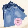 Gambar Celana Pendek Wanita Jeans 3/4 Trendy Astonia Fashion Store - Biru Tua, All Size dari Astonia Fashion Store Kota Tangerang Selatan 2 Tokopedia